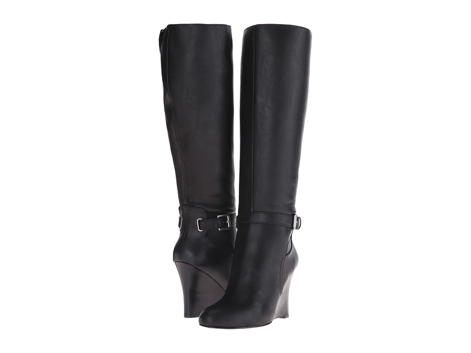 Nine West - Ovata (Black Leather) Women