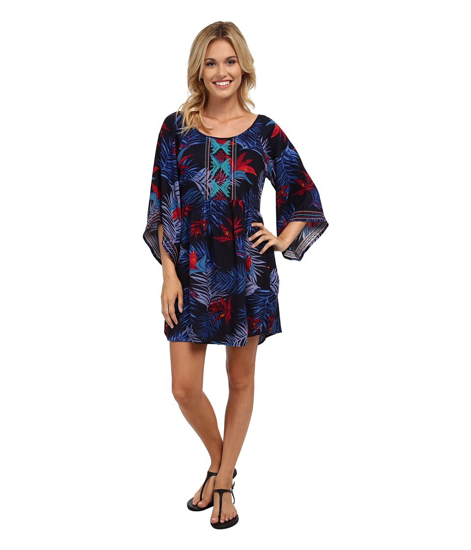 Roxy - Sunset City Dress (Midnight Palm) Women