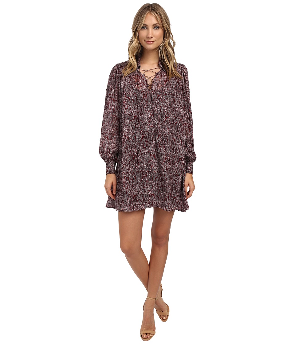 Rebecca Minkoff Radio Dress (Red Multi) Women