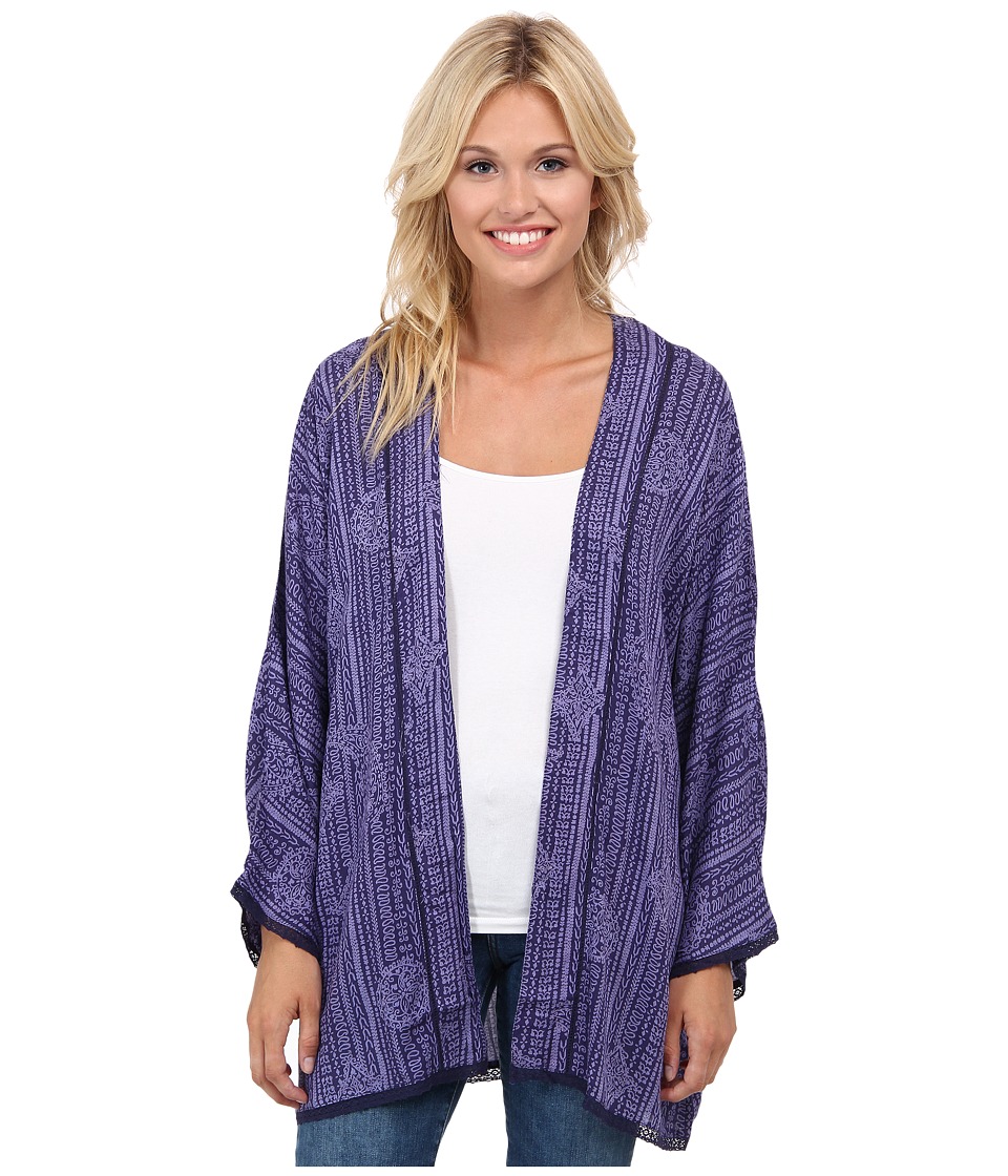 Roxy - Luna Kimono (Light Denim) Women