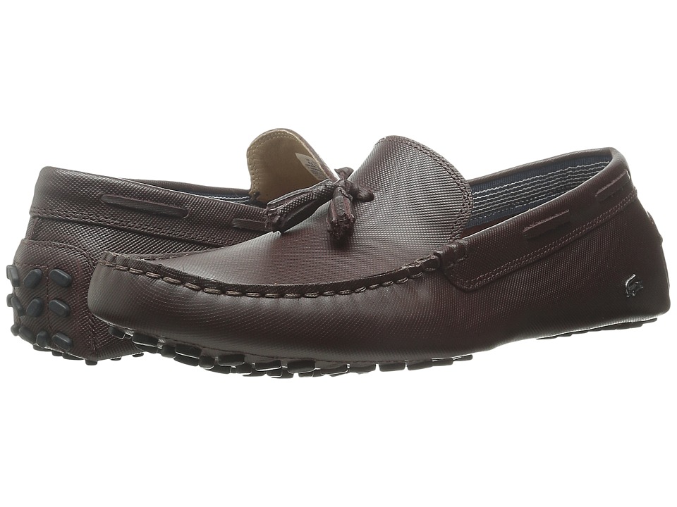 Lacoste Concours Tassle 8 (Dark Brown) Men