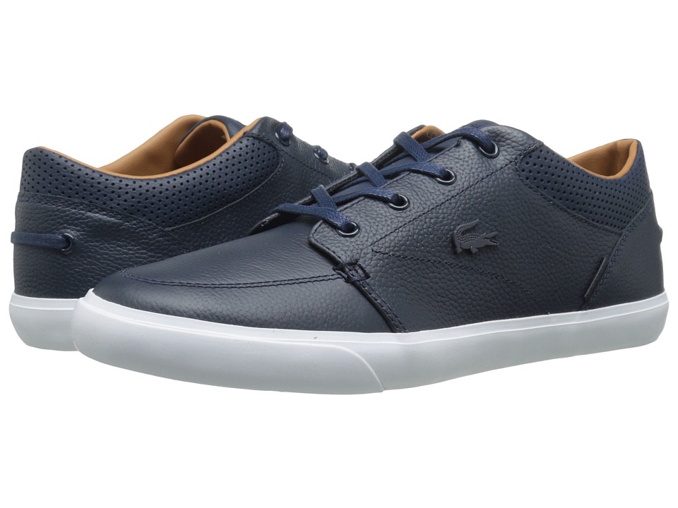 UPC 887255878284 product image for Lacoste - Bayliss Vulc Prm (Dark Blue/Dark Blue) Men's Shoes | upcitemdb.com