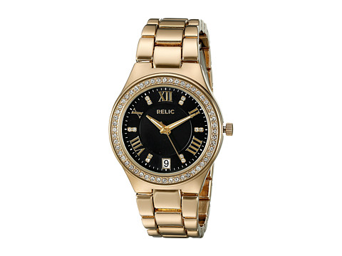 UPC 703357225590 product image for Relic - Libby (Gold/Black) Watches | upcitemdb.com