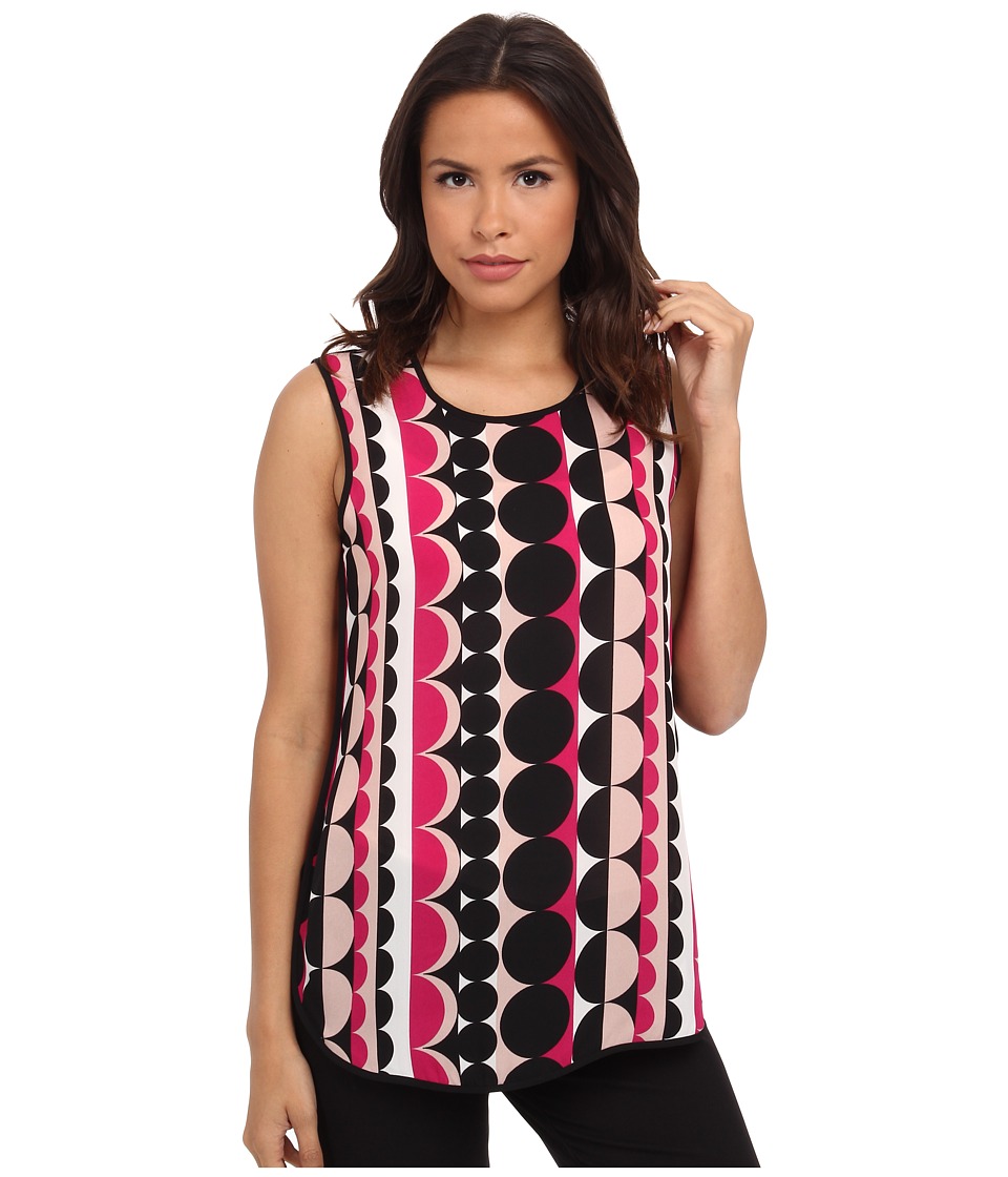 UPC 039372240899 product image for Vince Camuto - Retro Dots Blouse (Ruby Pink) Women's Blouse | upcitemdb.com