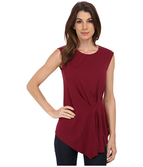 UPC 039372241575 product image for Vince Camuto - Side Ruched Top (Merlot) Women's Sleeveless | upcitemdb.com