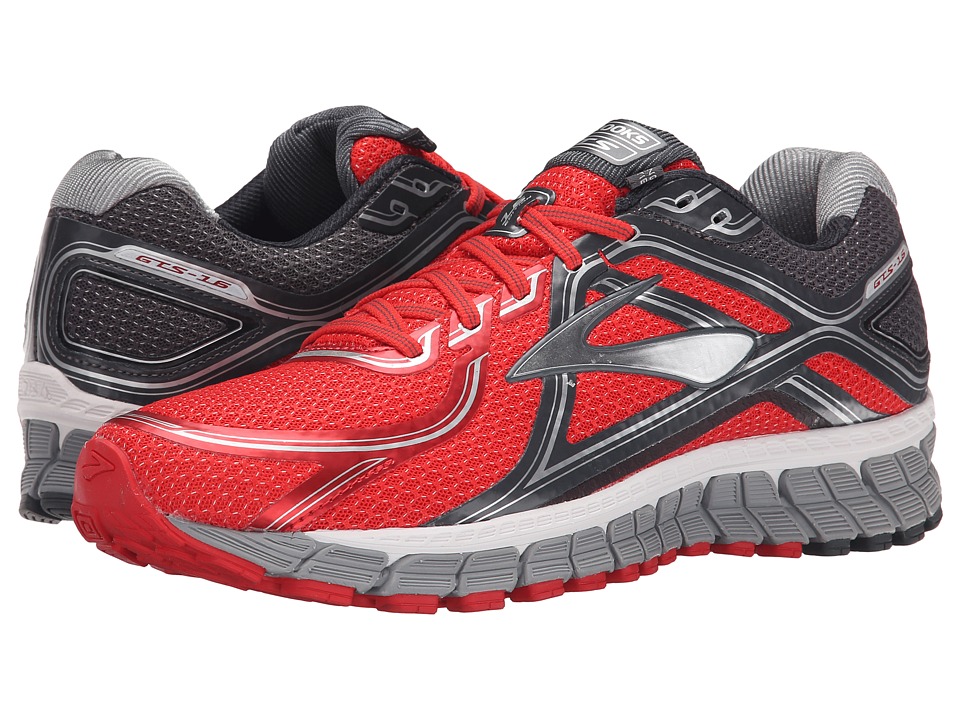 brooks adrenaline gts 16 mens silver