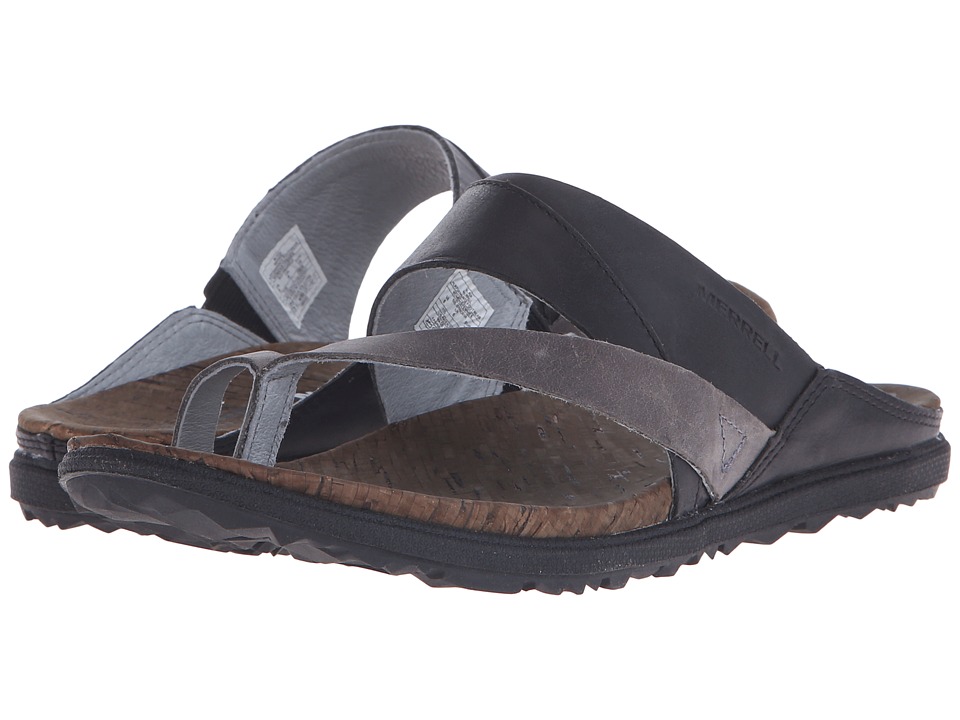Merrell Around Town Thong (Black) Women