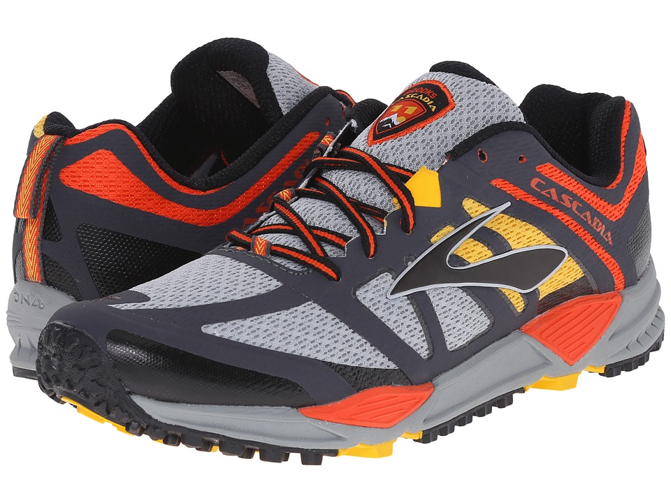 brooks cascadia 11 mens yellow