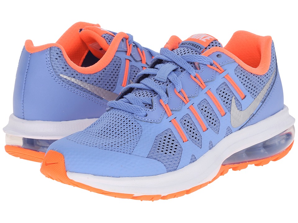 Nike Kids Air Max Dynasty (Big Kid) (Chalk Blue/Bright Mango/Obsidian/Metallic Silver) Girls Shoes