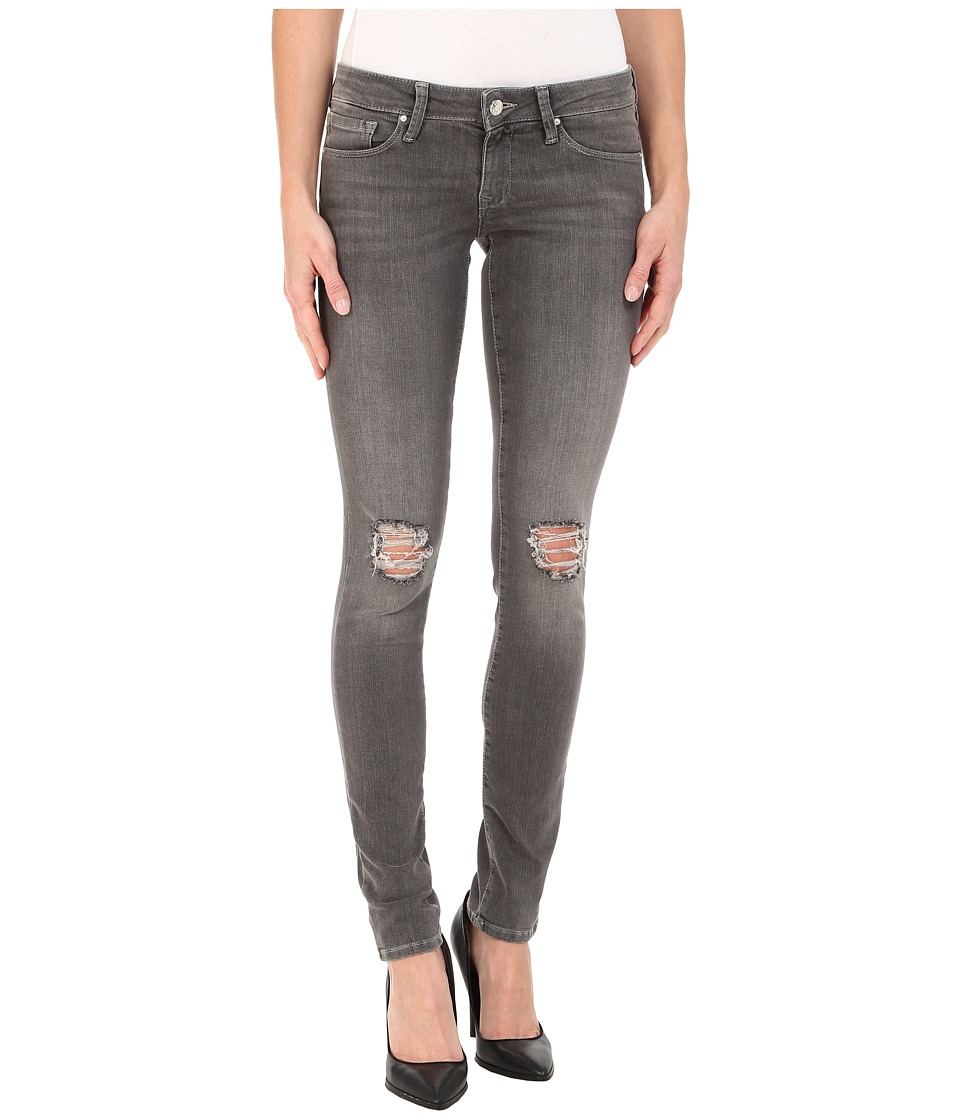Mavi Jeans Serena in Grey Ripped Stripe (Grey Ripped Stripe) Women