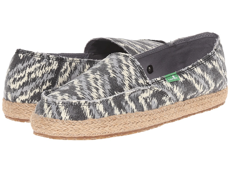 Sanuk Funky Fiona (Black Zig Zag) Women