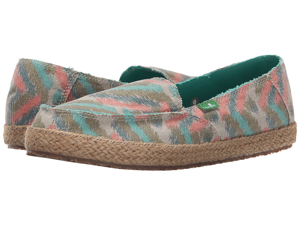 Sanuk Funky Fiona (Natural Zig Zag) Women