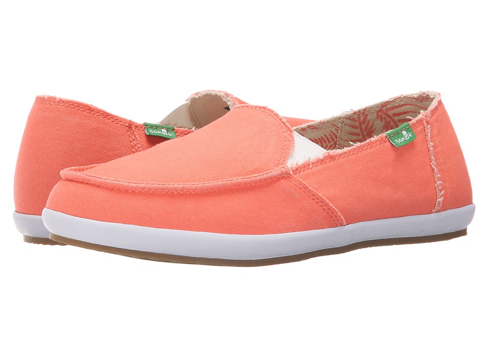 Sanuk Overboard (Hot Coral) Women
