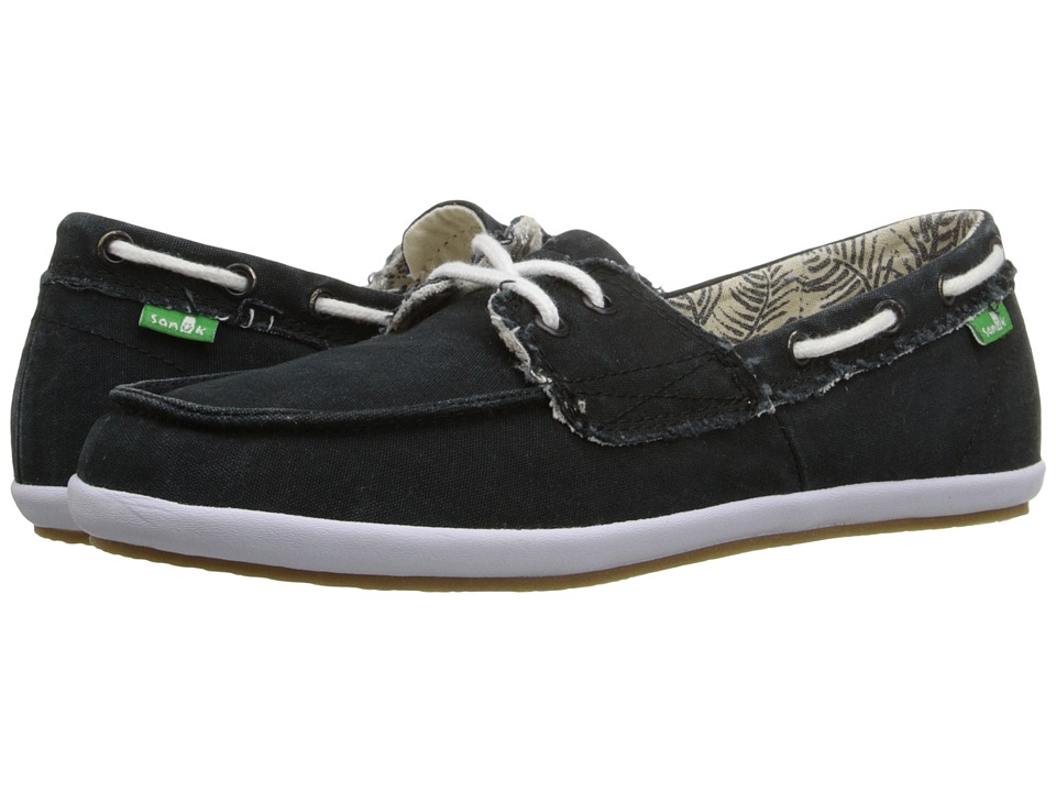 Sanuk Sailaway 2 Fray (Black) Women