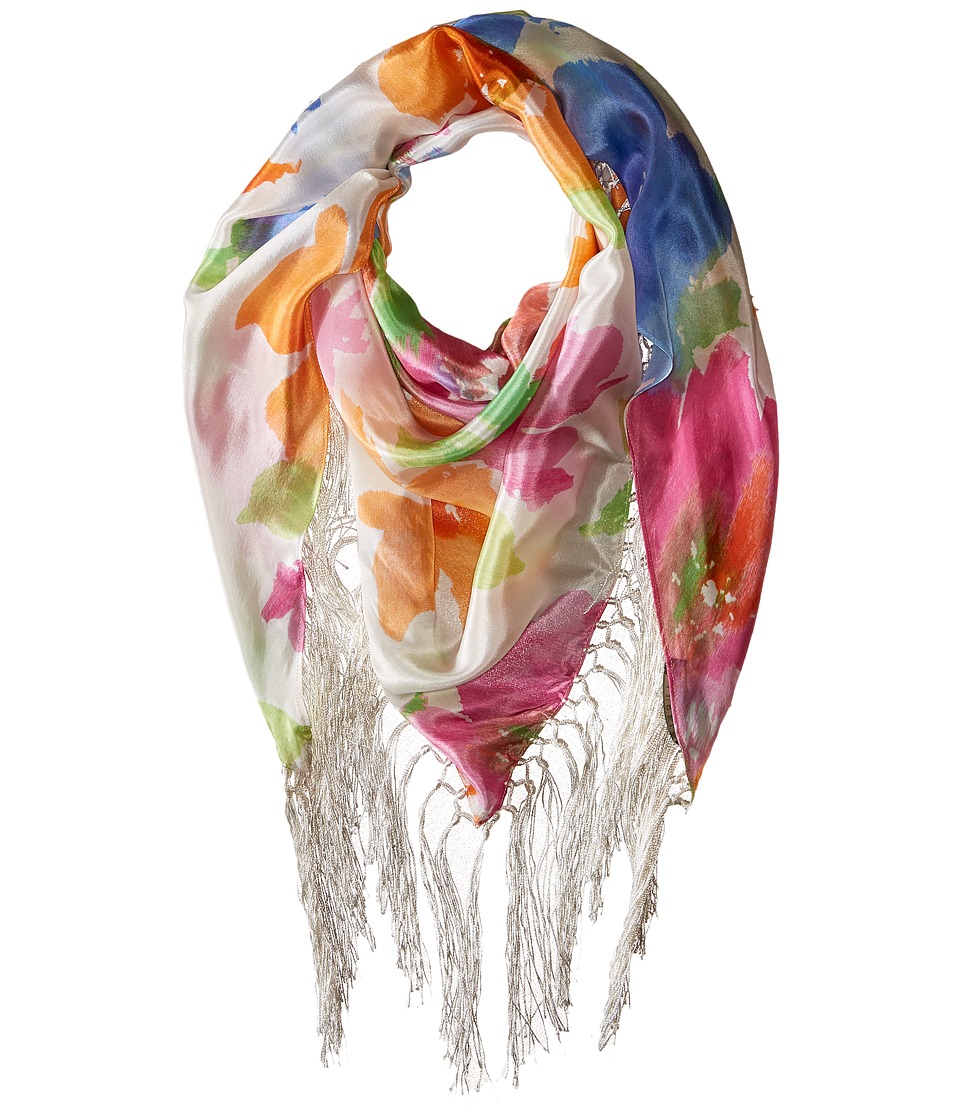 LAUREN by Ralph Lauren - Simone Scarf (White) Scarves