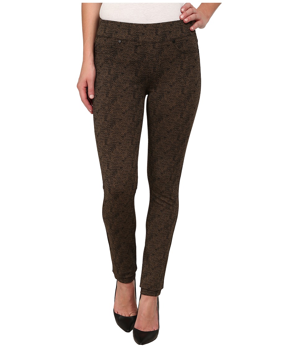 Liverpool Sienna Pull-On Herringbone Leggings (Cub Brown/Black) Women
