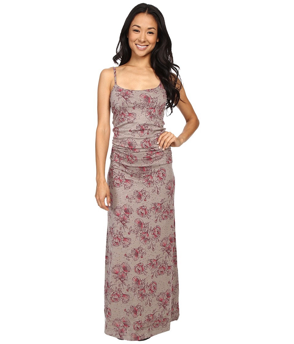 Toad&Co Long Island Dress (Cocoa Poppy Print) Women
