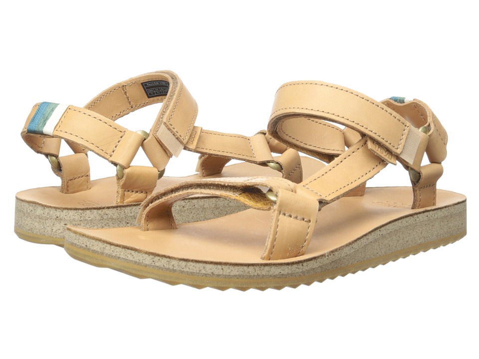 Teva Original Universal Crafted Leather (Tan) Women