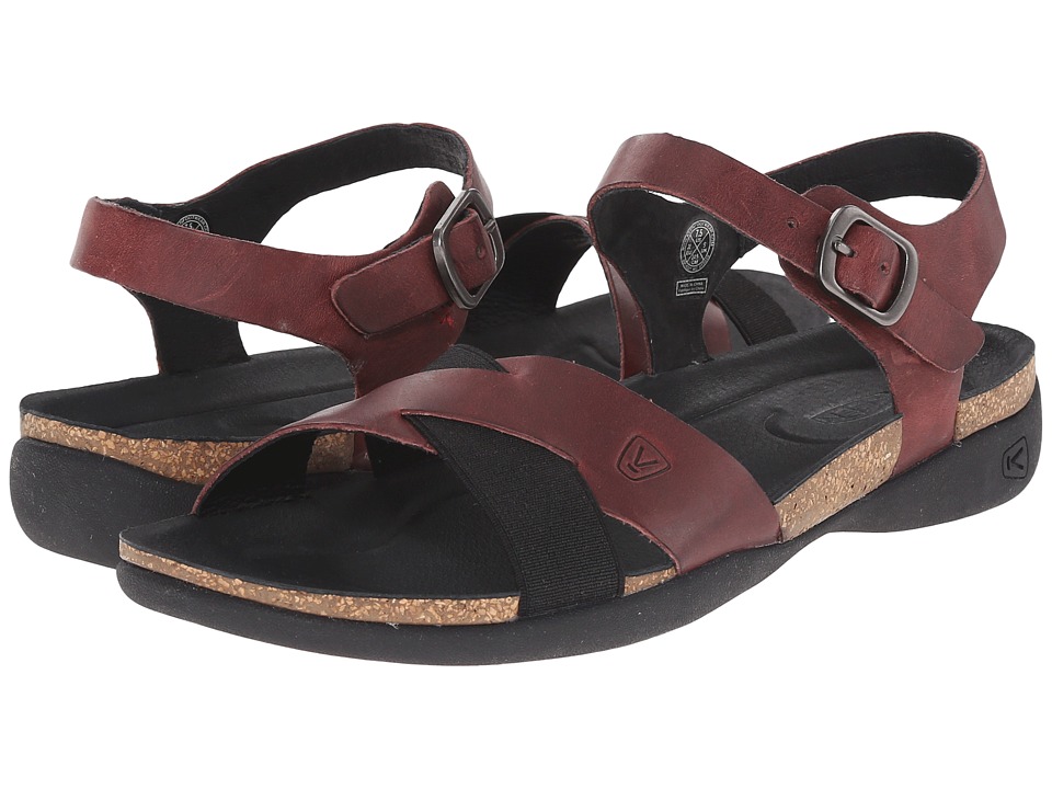 Keen Dauntless Ankle (Red Dahlia) Women