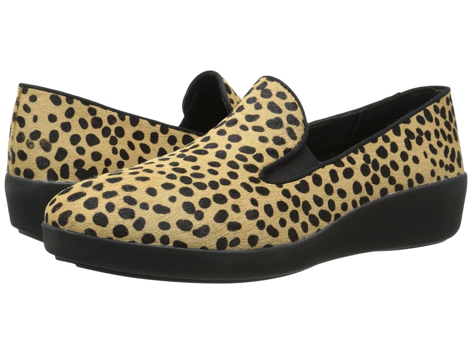 FitFlop F-Pop Skate (Leopard Pony) Women