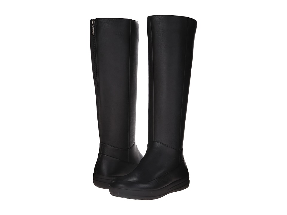 FitFlop FF-Lux Knee Boottm (All Black) Women