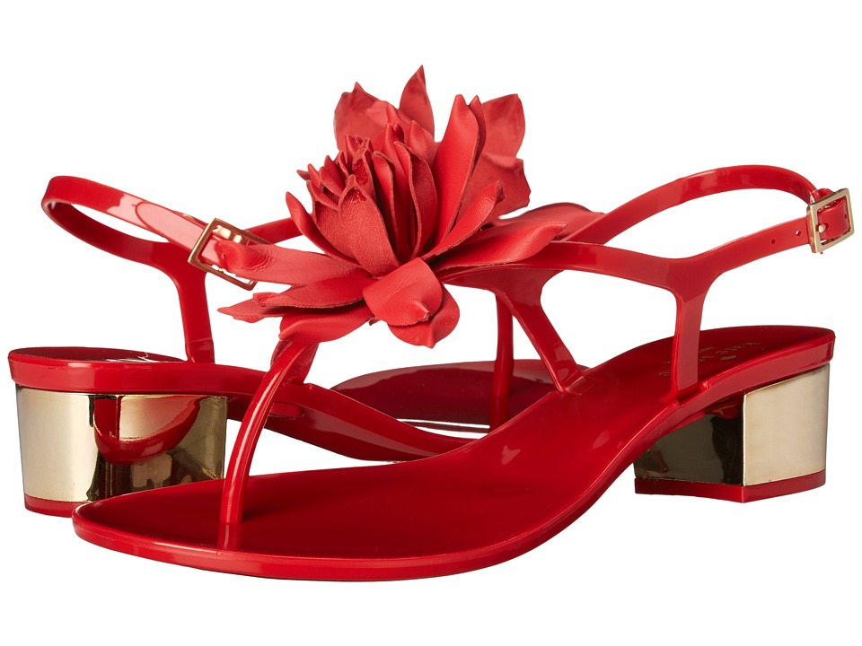 Kate Spade New York Davina (Red Shiny Rubber) Women