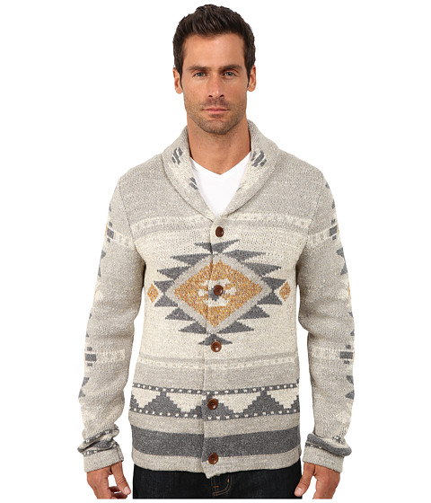 UPC 803049543220 product image for Lucky Brand - Mulhoulland Shawl Cardigan (Multi) Men's Sweater | upcitemdb.com