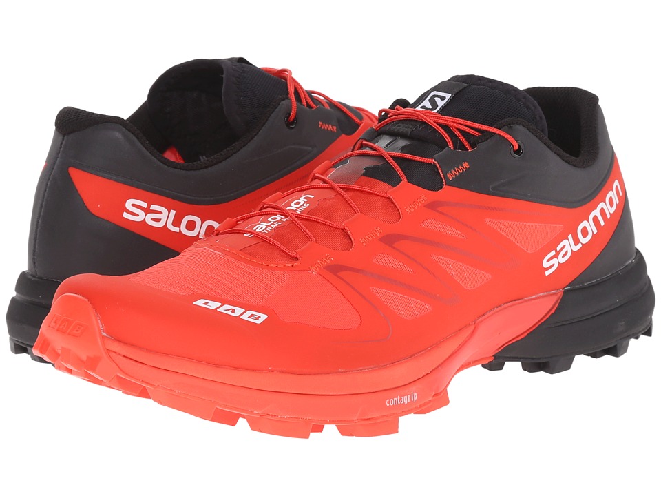 Salomon - S-Lab Sense 5 Ultra SG (Racing Red/Black/White) Athletic Shoes