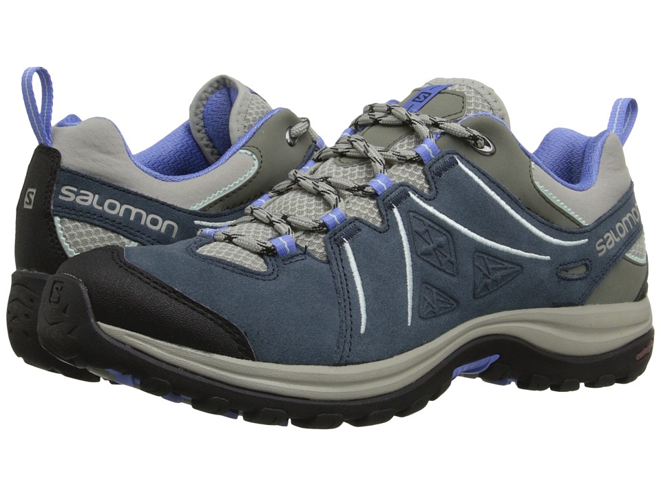 Salomon - Ellipse 2 LTR (Titanium\/Deep Blue\/Petunia Blue) Women's Shoes