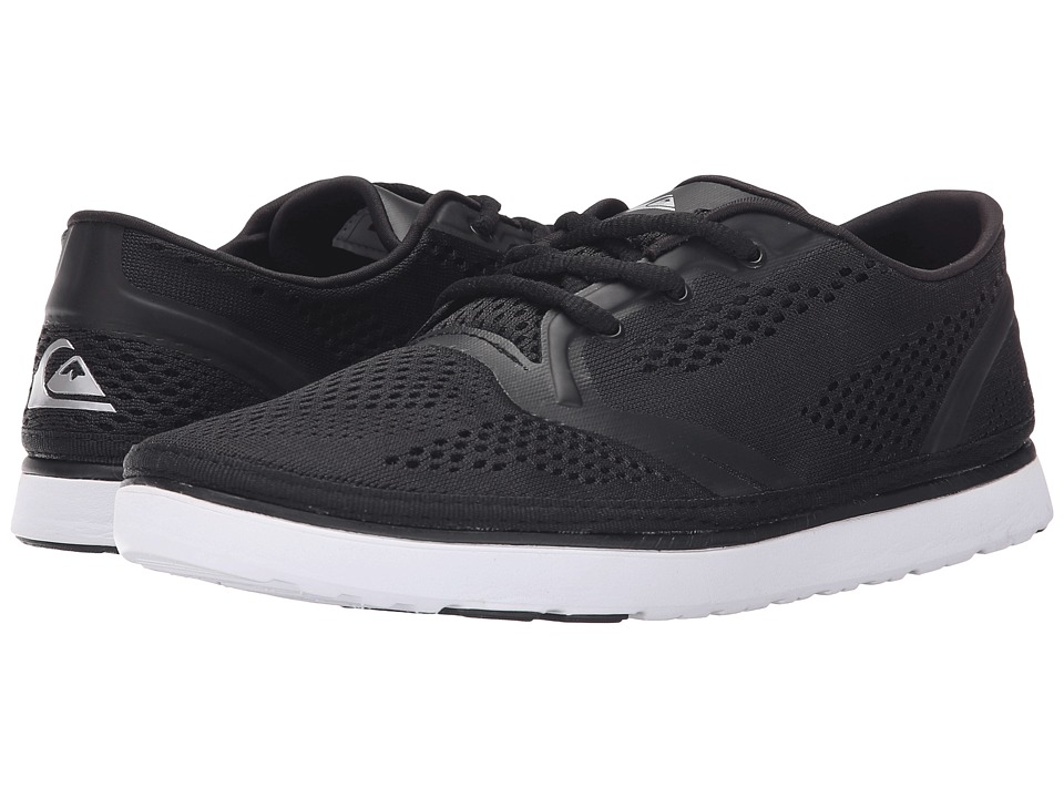 Quiksilver - AG47 Amphibian Shoe (Black/Black/White) Men