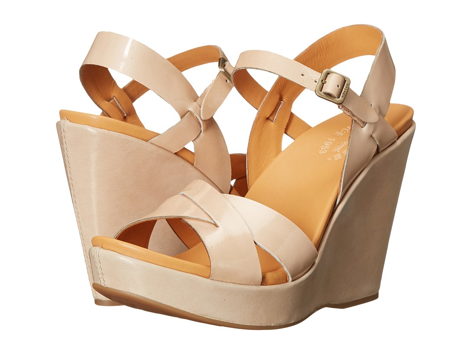 Kork-Ease - Bette 2.0 (Natural/Vanilla (Off White) Patent Combo) Women