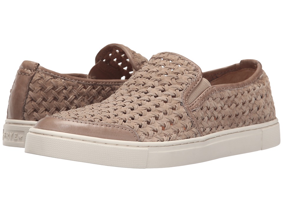 Frye Gemma Slip Woven (Grey Woven Suede) Women