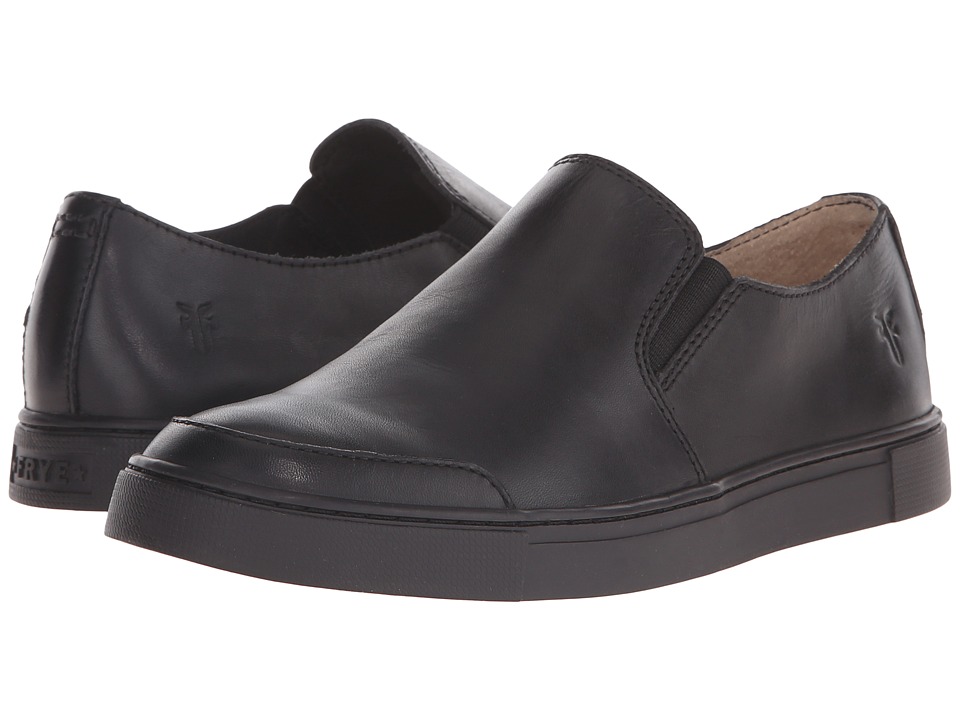 Frye Gemma Slip (Black Leather) Women