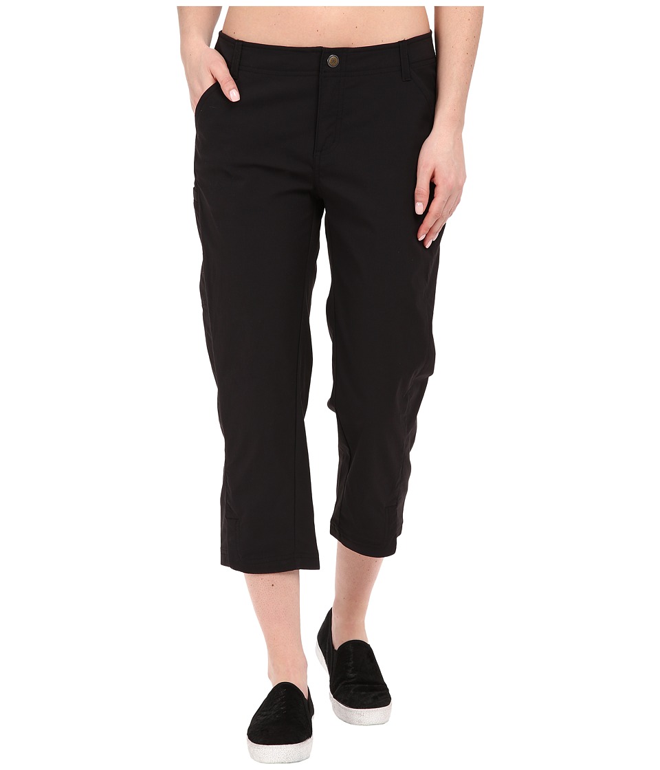 Royal Robbins Discovery Capri Pants (Jet Black) Women