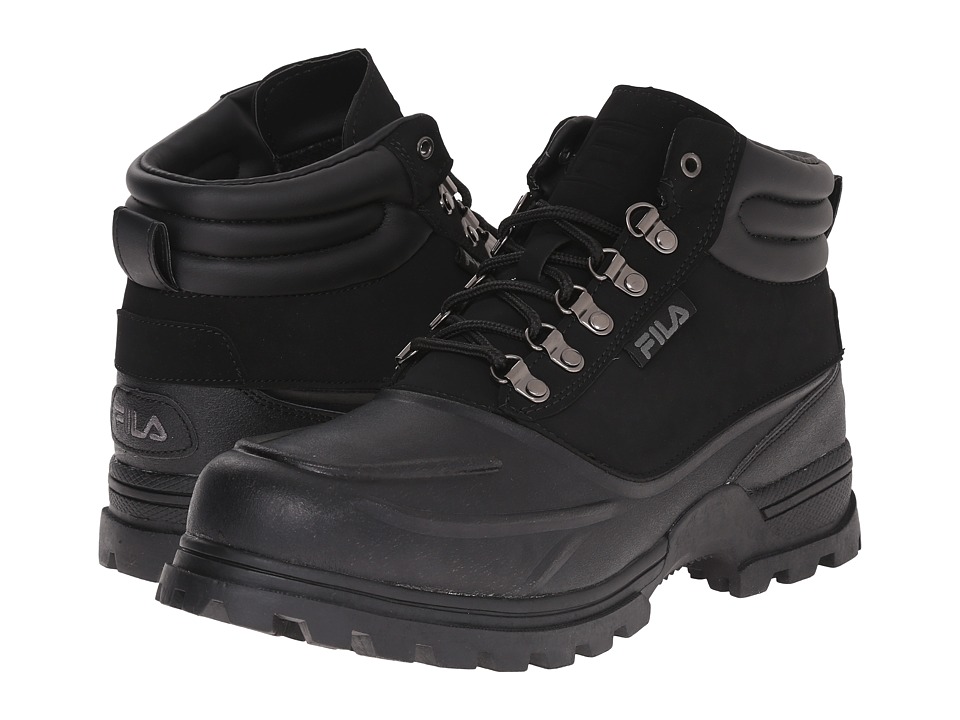 UPC 731616580067 product image for Fila - Weathertec (Black/Black/Black) Men's Hiking Boots | upcitemdb.com