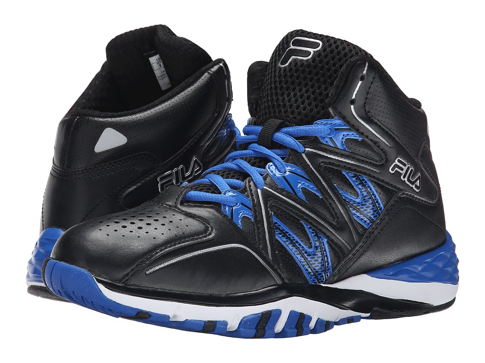 UPC 789482109967 product image for Fila - Posterizer (Black/Black/Prince Blue) Men's Shoes | upcitemdb.com