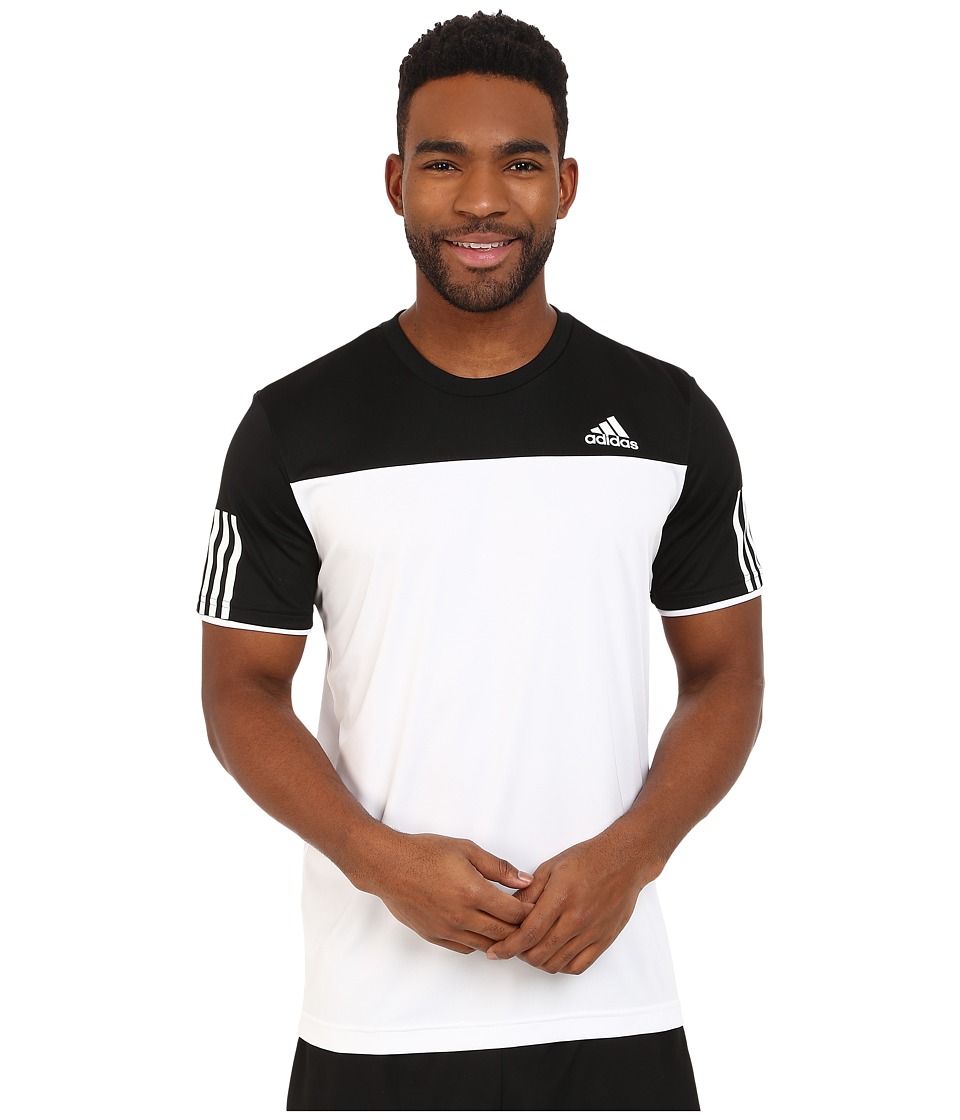 adidas Club Tee (White/Black) Men