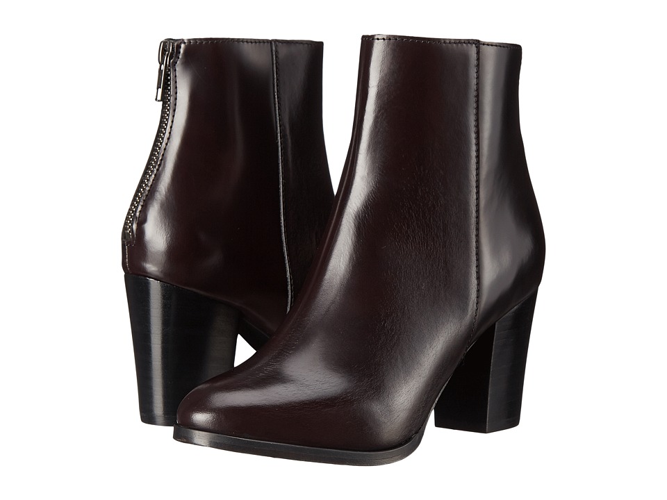 The Kooples - Leather Ankle Boots (Red) Women