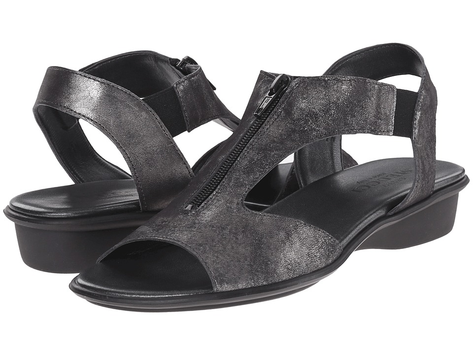 Sesto Meucci Euclid (Black Retro/Black Elastic/Black Zip) Women