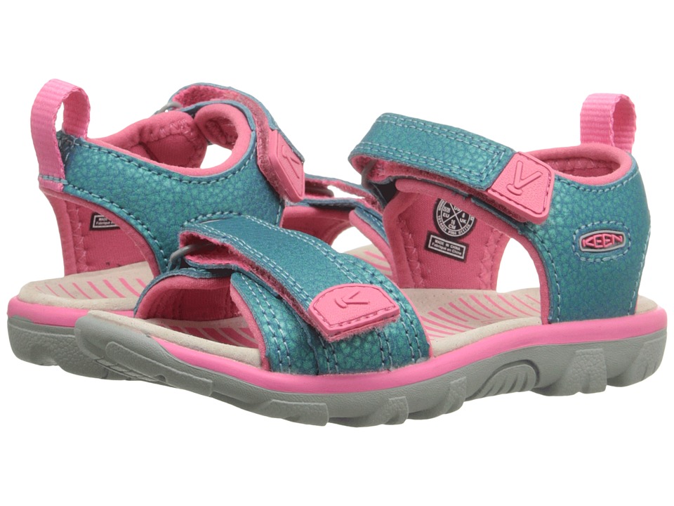 Keen Kids - Riley II (Toddler/Little Kid) (Turqouise Tumble) Girls Shoes