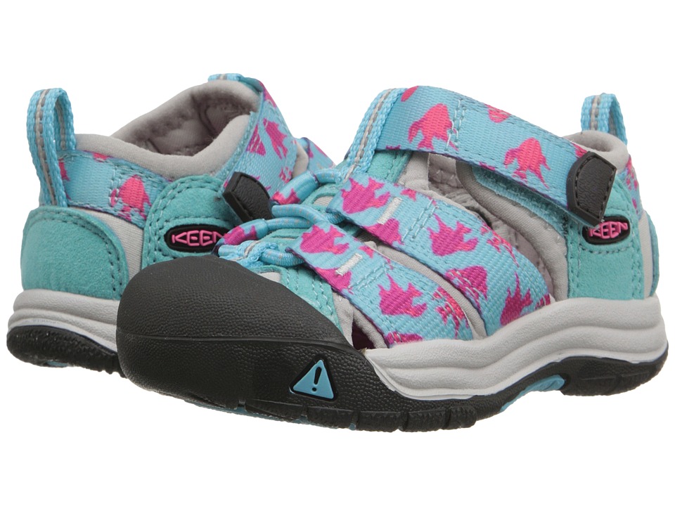 Keen Kids - Newport H2 (Toddler) (Capri Fish) Girls Shoes