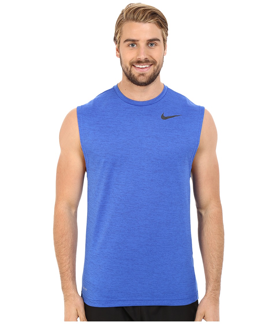 Nike Dri-FIT Training Muscle Tank Top (Game Royal/Black) Men
