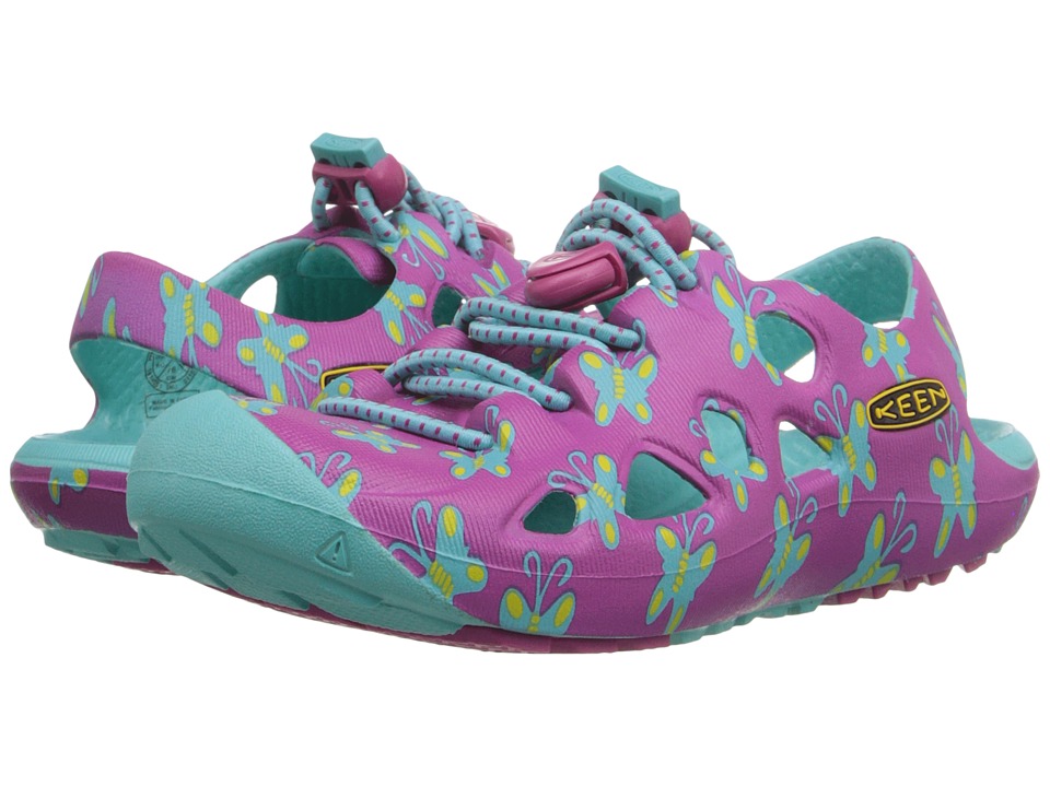 Keen Kids - Rio (Toddler/Little Kid) (Very Berry Butterfly) Girls Shoes