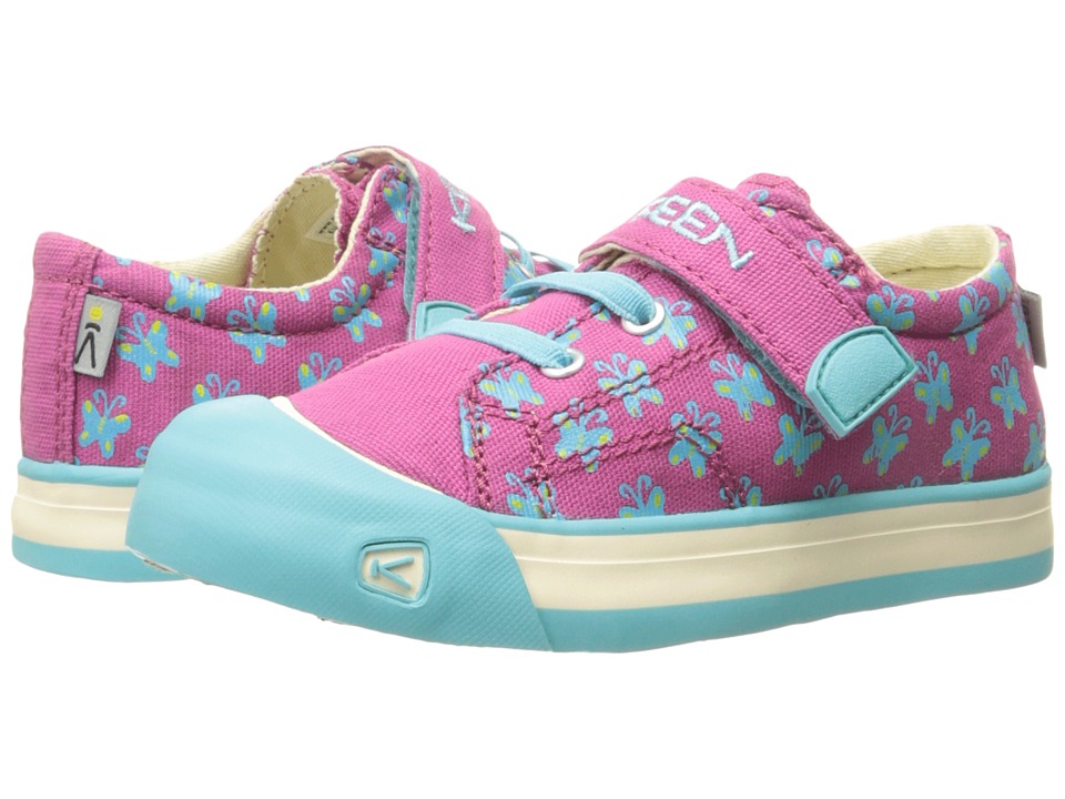 Keen Kids - Coronado Print (Toddler/Little Kid) (Very Berry Butterfly) Girls Shoes