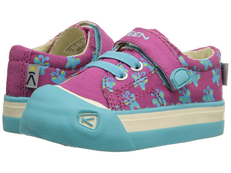 Keen Kids - Coronado Print (Toddler) (Very Berry Butterfly) Girls Shoes