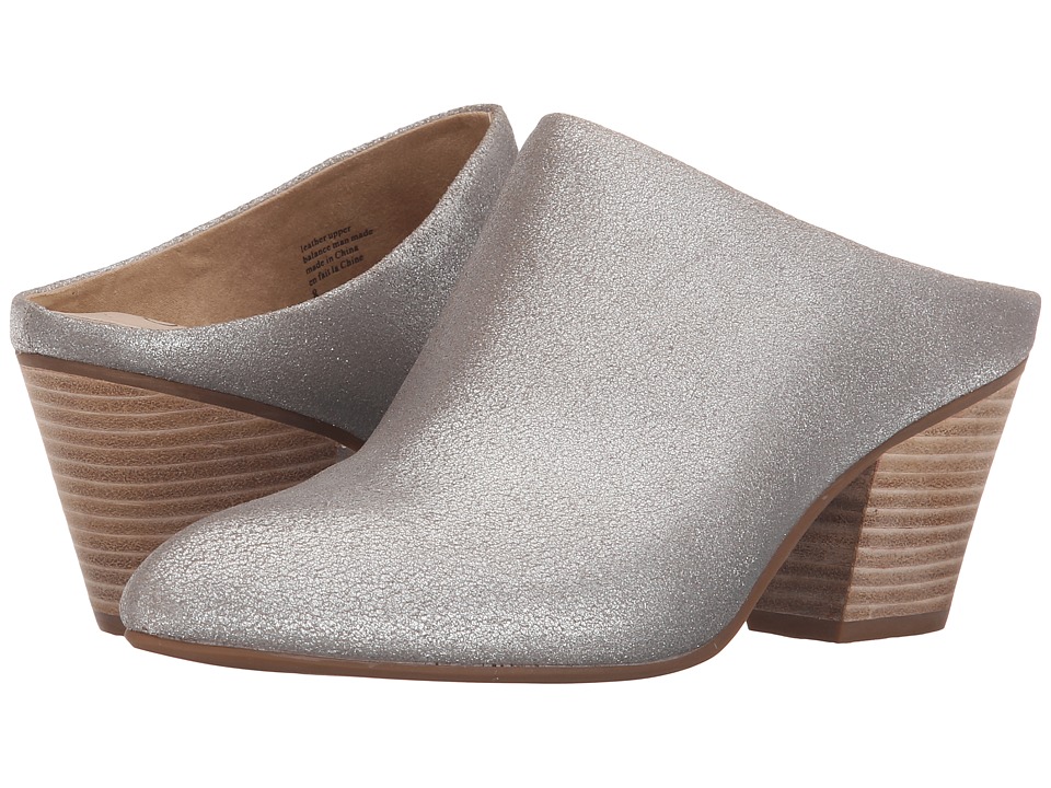 Seychelles Got the Answer (Silver Metallic Suede) Women