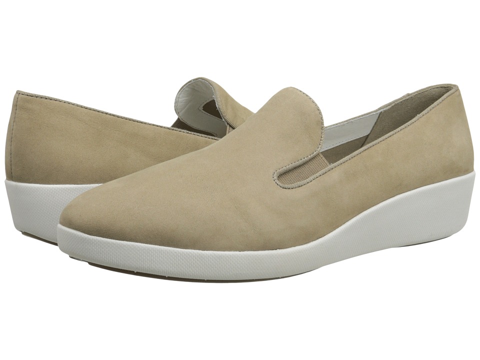 FitFlop - F-Pop Skate Nubuck (Timberwolf) Women