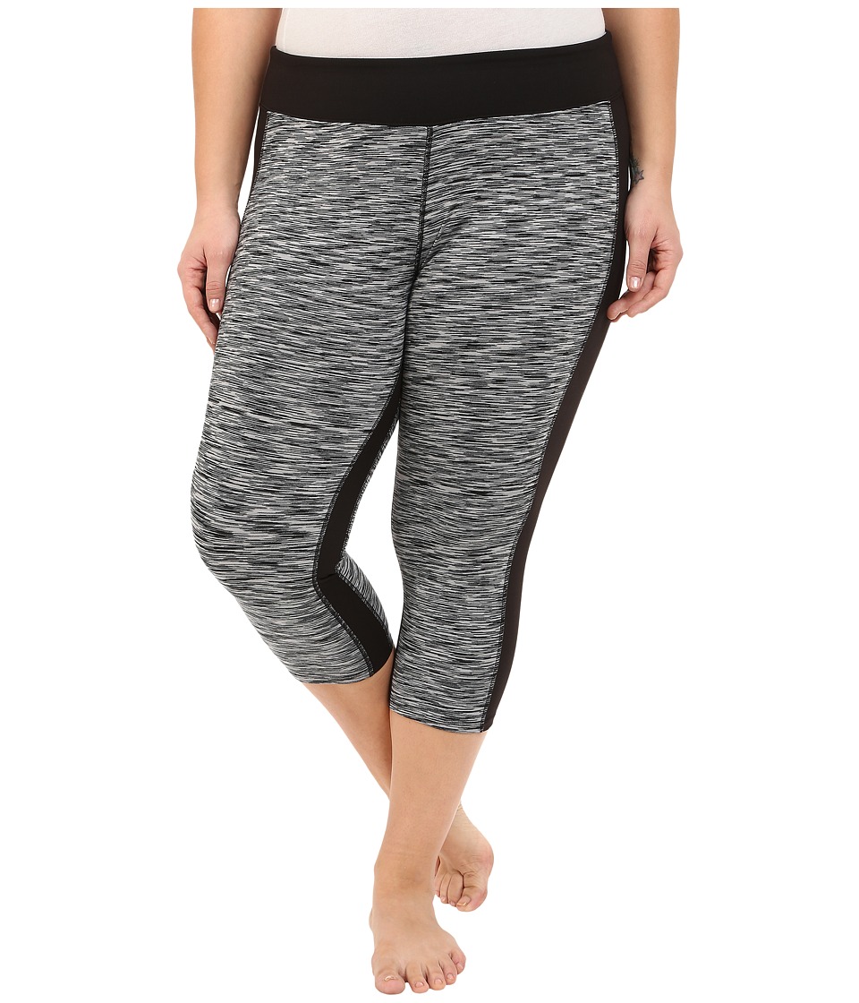 Soybu Plus Size Toni Capris (Black) Women