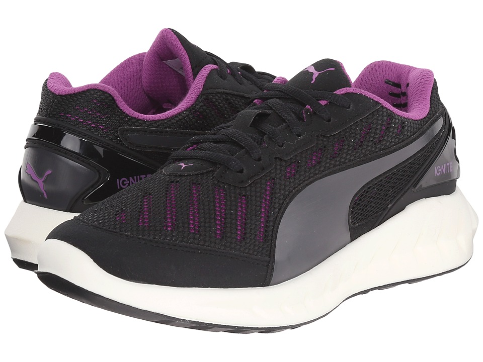 PUMA - Ignite Ultimate (Black/Purple Cactus Flower) Women