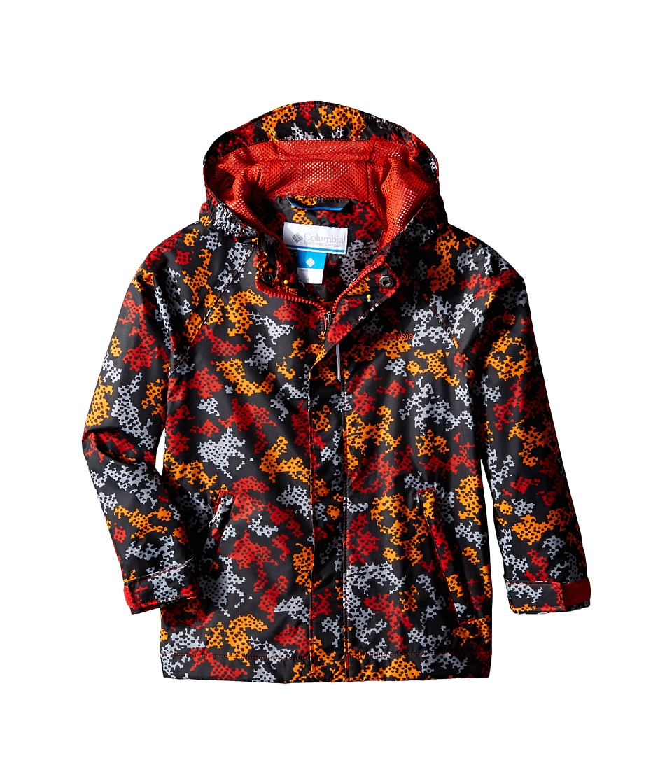 Columbia Kids - Fast Curious Rain Jacket (Toddler) (Super Sonic Camo) Boy
